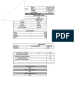 Datos de Maquinas Hojas 17,18,19, 20, 21