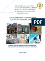 Manual y Registro HIS de Las Actividades de SANEAMIENTO AMBIENTAL - PDF