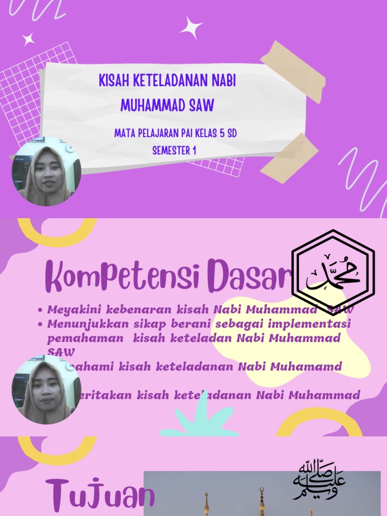 Keteladanan Nabi Muhammad untuk Anak SD | PDF | Agama & Spiritualitas