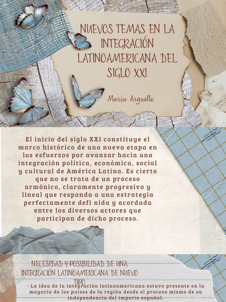 Integración Latinoamericana en el Siglo XXI | PDF | Relaciones ...