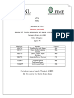 Resumen #9 Lab. Fisica L