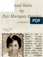 Dead Stars by Paz Marquez Benitez-Amato, N. (Literary Criticism)