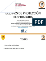 Equipos de Protección Respiratoria