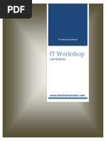 IT Workshop Lab Manual