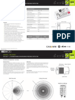 OS/5.8/CTM Casambi Enabled Microwave Presence Detector