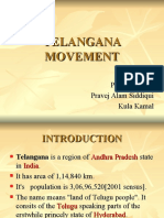 Telangana Movement E 