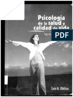 Psicologia de La Salud y de La Calidad de Vida Oblitas