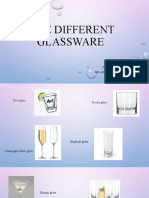 The Different Glassware