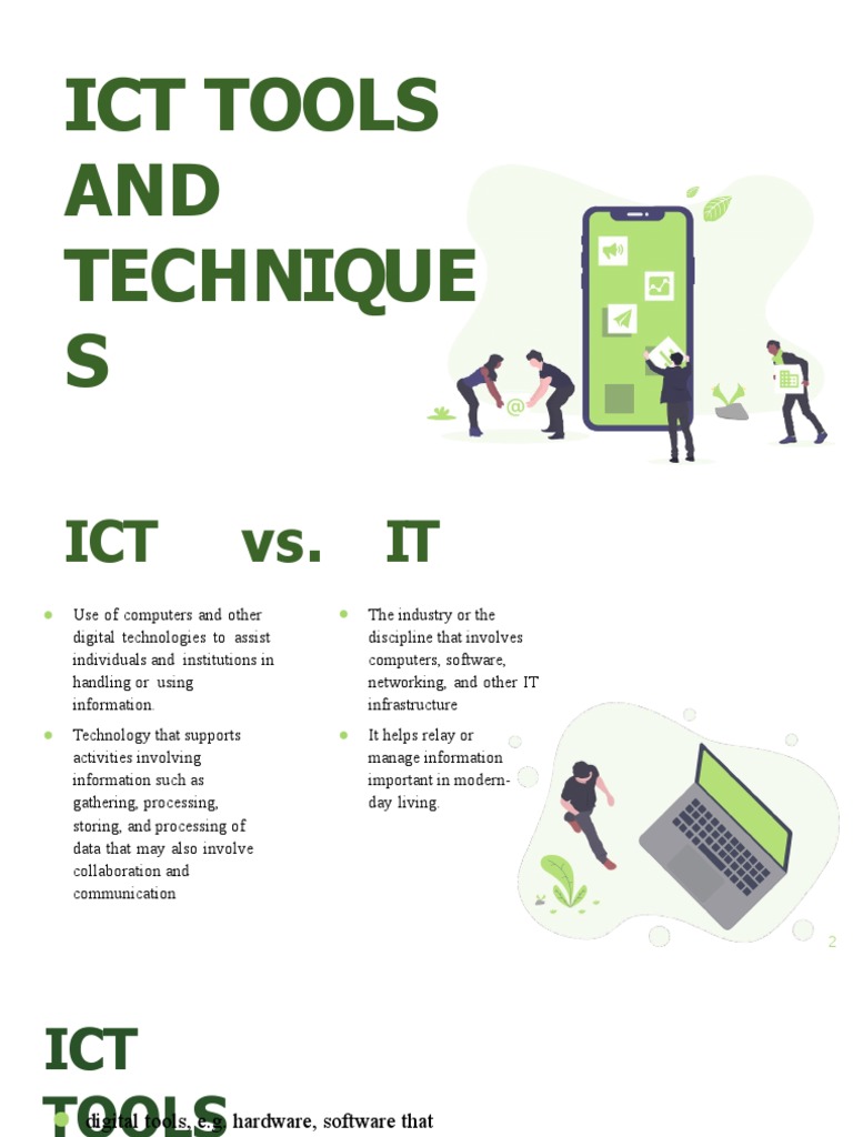 ICT Tools and Techniques | Download Free PDF | Educational Technology ...