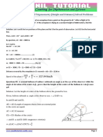 Application of Trigonometry Solved Board Q Paper-2