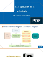 Sesión 14 - Ejecución Estrategia