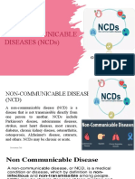 Non-Communicable Diseases (NCD)