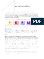 PERMA Overview Well