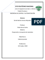 Caída de presión en sistemas de transporte de fluidos