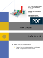 Present and Analyse Business Data