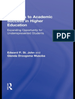 Pathways To Academic Success in Higher Education