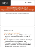 History of Photo Part 3 Straight Photography