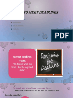 How To Meet Deadlines - pptx11