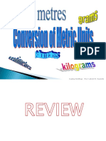 Conversion of Units