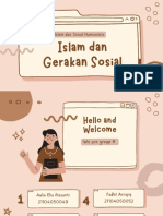 Kelompok 8 - Islam Dan Gerakan Sosial