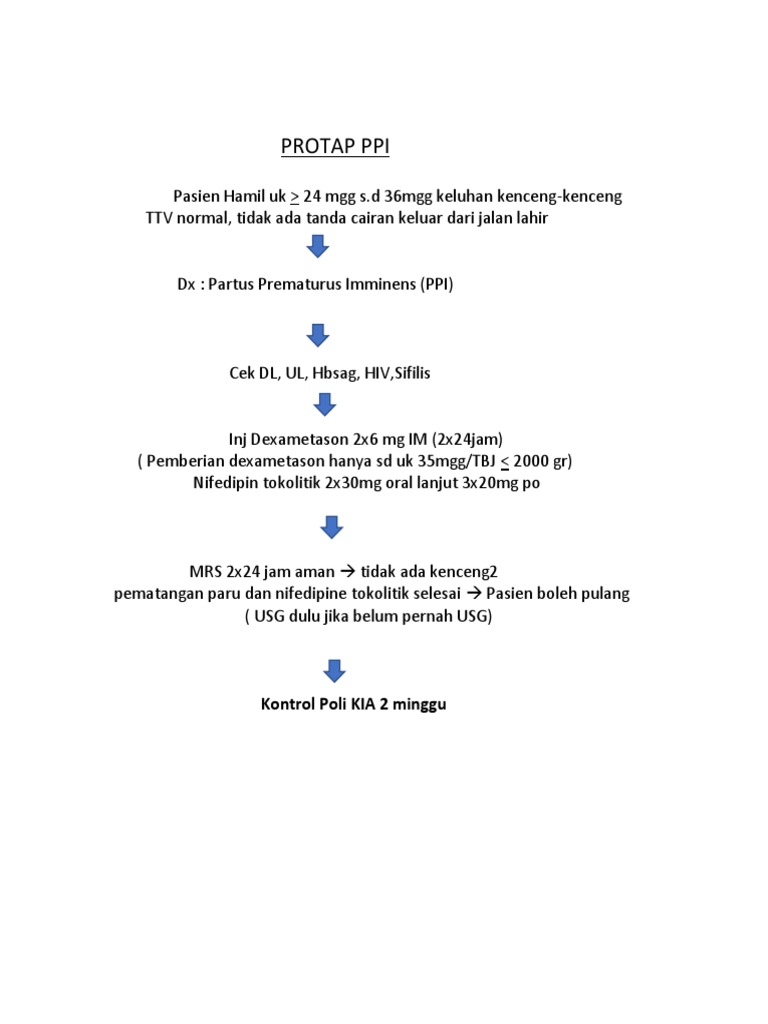 Protap Penanganan PPI pada Kehamilan | PDF | Sains & Matematika