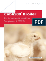 2022 Cobb500 Broiler Performance Nutrition Supplement