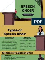 Speech Choir