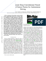 Enabling Efficient Deep Convolutional Neural Network-Based Sensor Fusion For Autonomous Driving