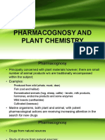 Pharmacognosy and Plant Chemistry