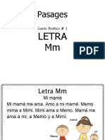 Letra M