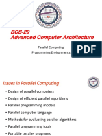 Issues in Parallel Computing Programming Environments