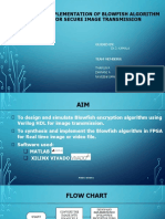 Implementation of Blowfish Algorithm for Secure Image Transmission FPGA