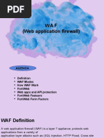 WAF (Web Application Firewall)