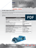 FD-800 Mud Pump Brochure