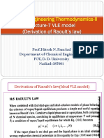 Lecture-7 VLE Model-Raoult's Law