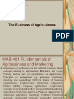 Chapter 1 - The Business of Agribusiness