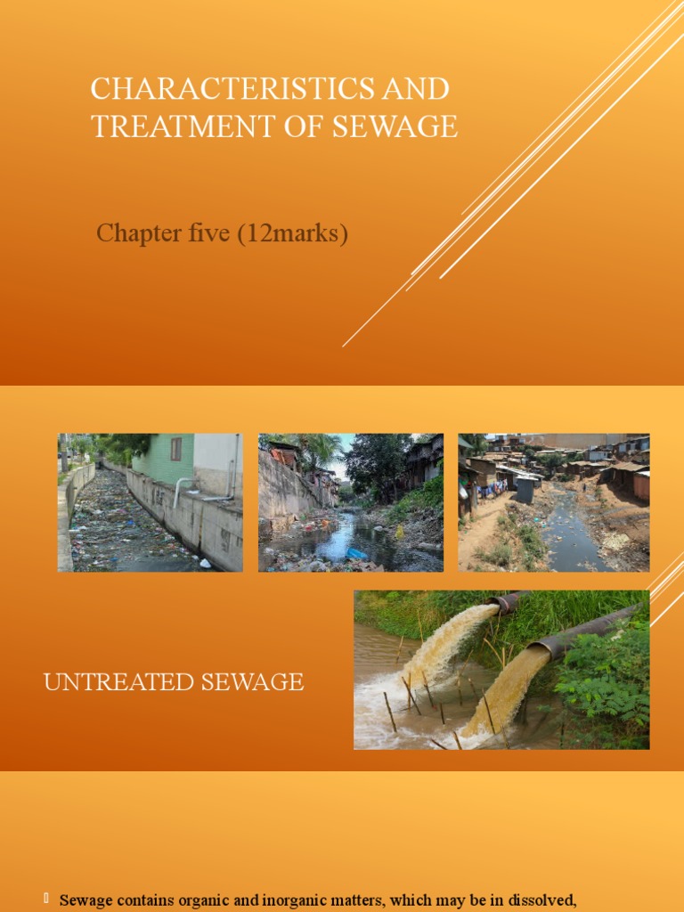WHAT IS SEWAGE COMPOSITION TYPES AND TREATMENT visual data 4