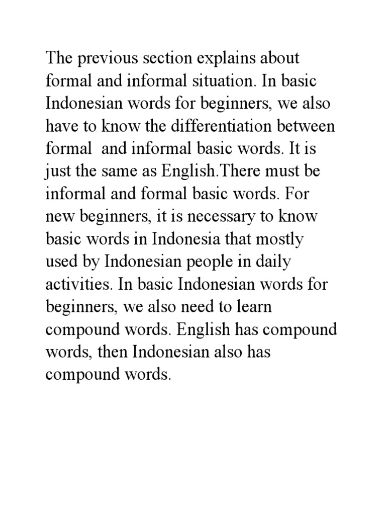 Indonesia Pdf Career Growth Foreign Language Studies