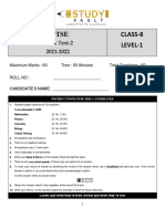 Viii Nstse Level-1 Mock Test-2-6