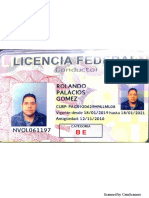 Tarjeta de Circulación y Licencia