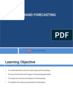 ME 07 Demand Forecasting