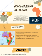 Descolonización de Africa.