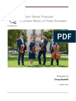 Schubert Proposal (Congquartet) PDF