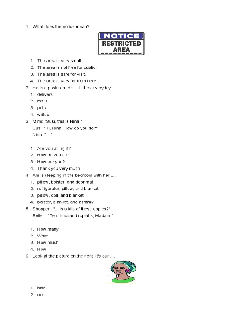 What Does The Notice Mean PDF