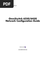 OS6450 AOS 6.6.3 R01 Network Configuration Guide