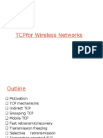 TCPFor Wireless