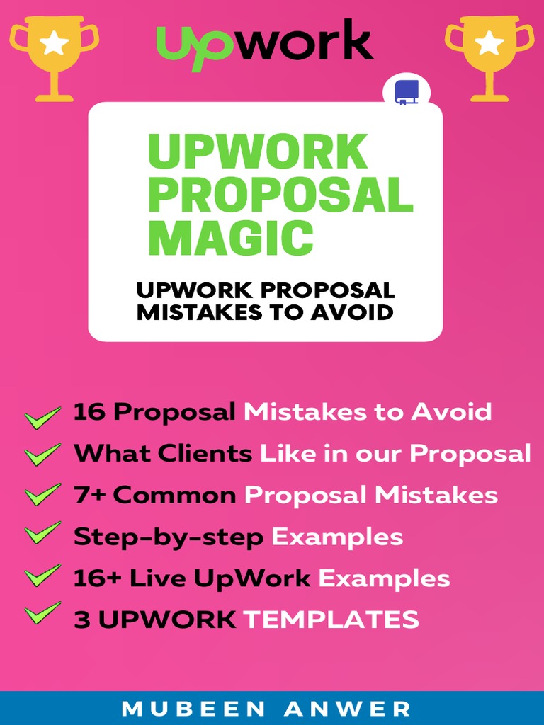 UPWORK PROPOSAL MAGIC PDF Experience Expert