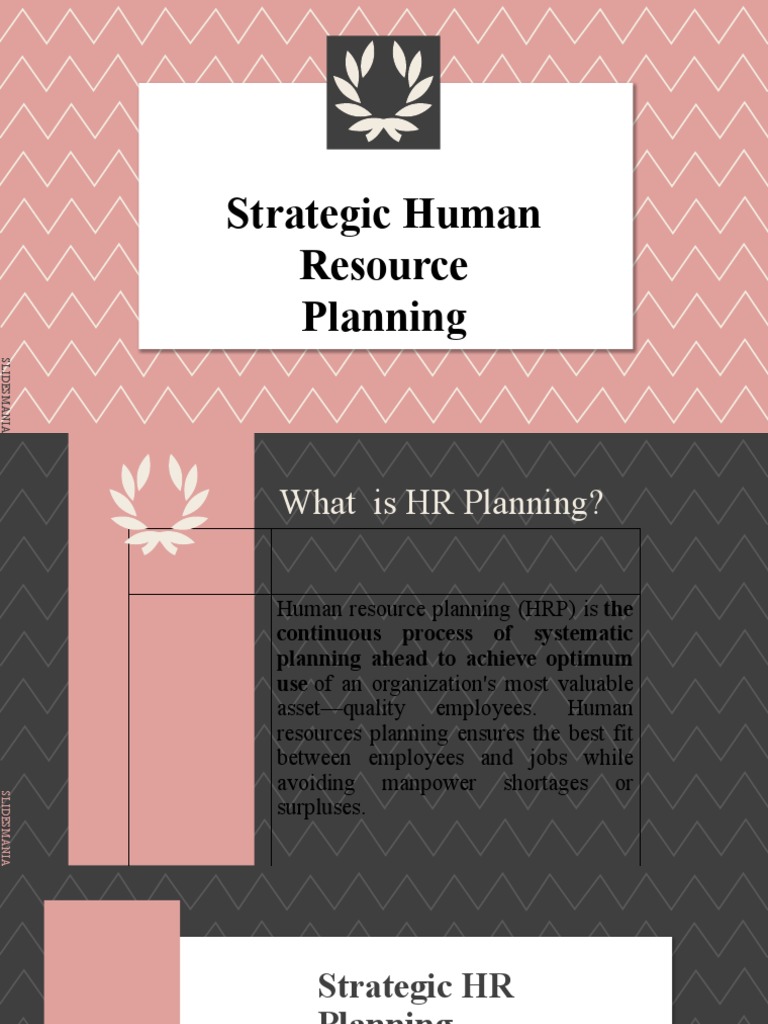 Strategic Human Resource Planning Guide | PDF | Human Resources ...