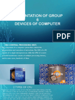 Presentation of Group 6 Devices of Computer