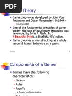 Chapter 4 Game Theory